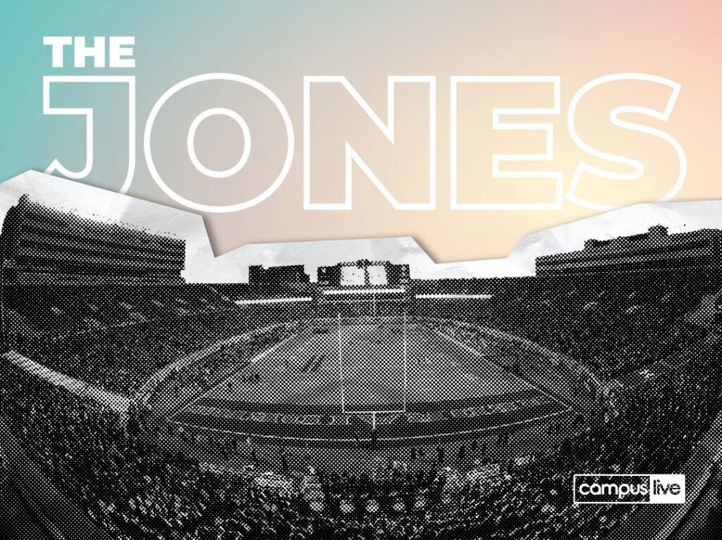 graphic of jones at&t stadium