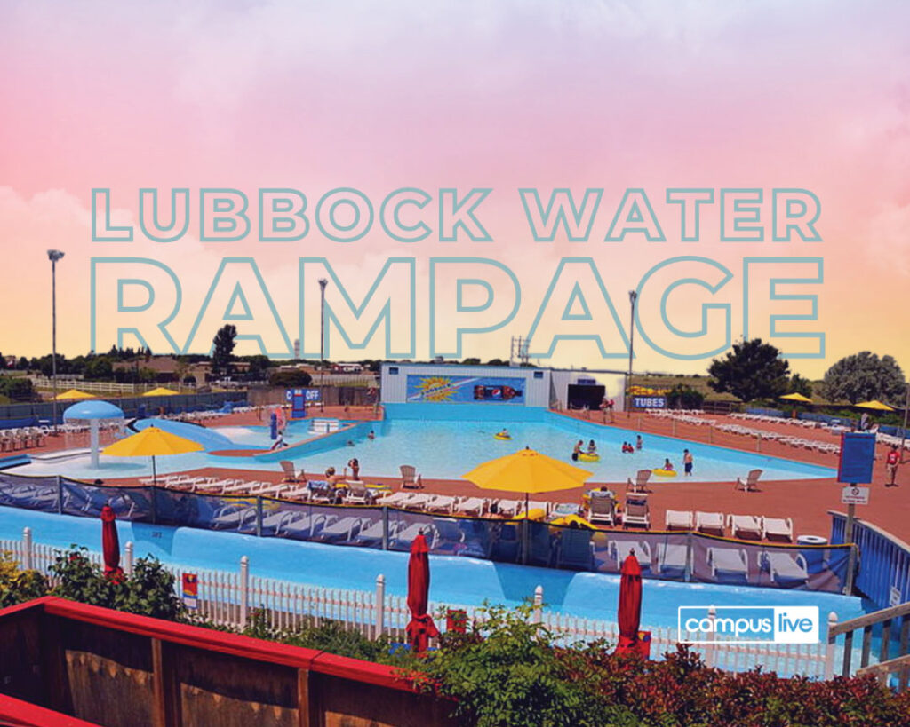 an overview sot of Lubbock water rampage park