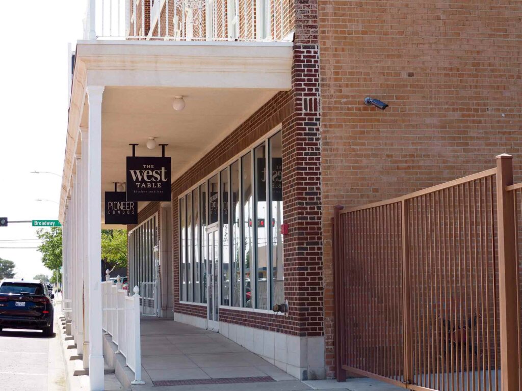 Photo of West Table in downtown lubbock