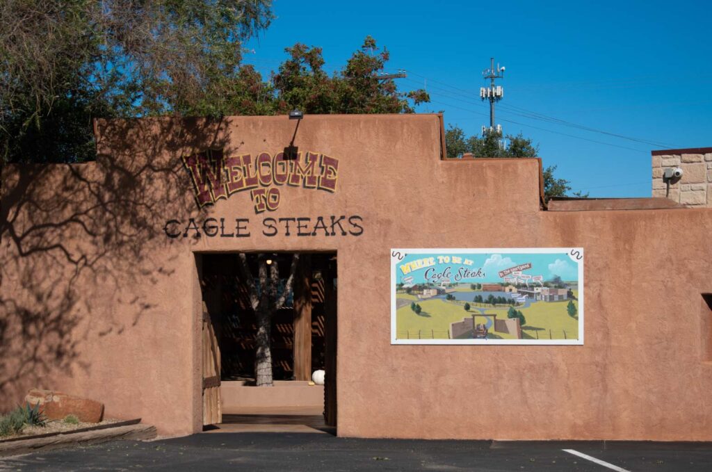 one of the best lubbock steakhouses, Cagles steaks